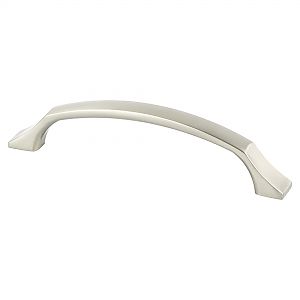 Berenson Epoch Edge 5" (128mm) Center-to-Center Cabinet Pull (Brushed Nickel)