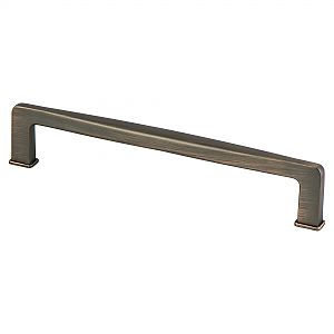 Berenson Subtle Surge 6-5/16" (160mm) Center-to-Center Cabinet Pull (Verona Bronze)
