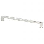Berenson Subtle Surge 12" (305mm) Center-to-Center Cabinet/Appliance Pull (Polished Nickel)