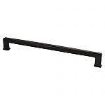 Berenson Subtle Surge 12" (305mm) Center-to-Center Cabinet/Appliance Pull (Matte Black)