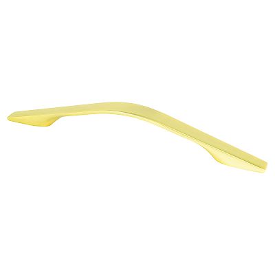 R. Christensen Fuji 6-5/16" (160mm) Center-to-Center Cabinet Pull (Soft Gold)