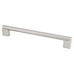Berenson Studio 8-13/16" (224mm) Center-to-Center Cabinet Pull (Stainless Steel)