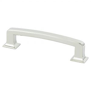 Berenson Polished Nickel 5" (128mm) Center-to-Center Cabinet Pull (Polished Nickel)
