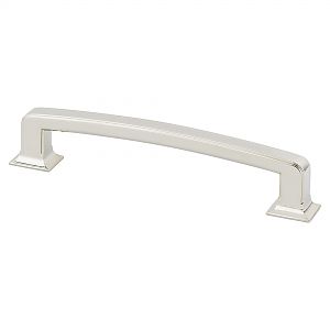 Berenson Polished Nickel 6-5/16" (160mm) Center-to-Center Cabinet Pull (Polished Nickel)