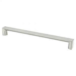 Berenson Elevate 10-1/16" (256mm) Center-to-Center Cabinet Pull (Brushed Nickel)