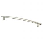 Berenson Meadow 10-1/16" (256mm) Center-to-Center Cabinet Pull (Brushed Nickel)