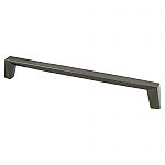 Berenson Swagger 8-13/16" (224mm) Center-to-Center Cabinet Pull (Black Nickel)