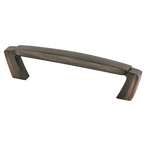 Berenson Vested Interest 3-3/4" (96mm) Center-to-Center Cabinet Pull (Verona Bronze)