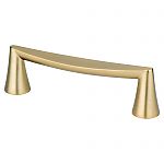 Berenson Domestic Bliss 3-3/4" (96mm) Center-to-Center Cabinet Pull (Modern Brushed Gold)