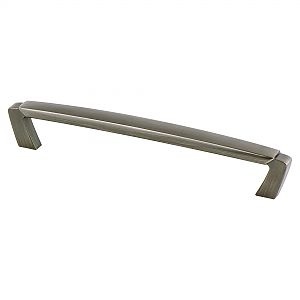 Berenson Vested Interest 6-1/4" (159mm) Center-to-Center Cabinet Pull (Vintage Nickel)