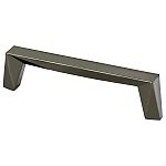 Berenson Swagger 3-3/4" (96mm) Center-to-Center Cabinet Pull (Black Nickel)