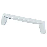 Berenson Swagger 3-3/4" (96mm) Center-to-Center Cabinet Pull (Polished Chrome)