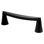 Berenson Domestic Bliss 3-3/4" (96mm) Center-to-Center Cabinet Pull (Matte Black)