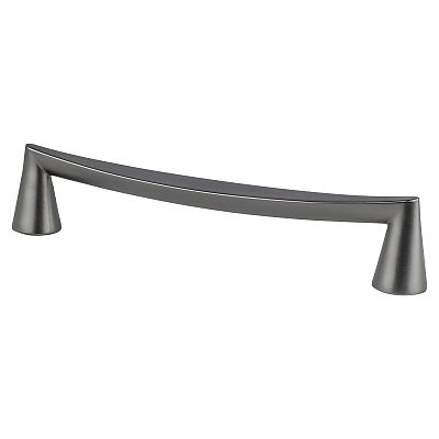 Berenson Domestic Bliss 6-1/4" (159mm) Center-to-Center Cabinet Pull (Slate)