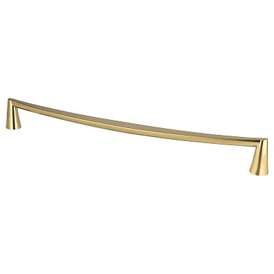 Berenson Domestic Bliss 18" (457mm) Center-to-Center Appliance Pull (Modern Brushed Gold)