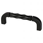 Berenson Rhapsody 3-3/4" (96mm) Center-to-Center Cabinet Pull (Black)