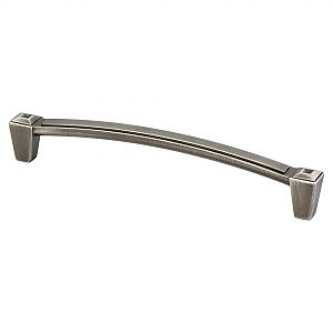 Berenson Connections 6-5/16" (160mm) Center-to-Center Cabinet Pull (Vintage Nickel)