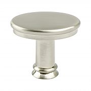 Berenson Dierdra 1-7/16" (37mm) Oval Cabinet Knob (Brushed Nickel)