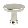 Berenson Dierdra 1-7/16" (37mm) Oval Cabinet Knob (Brushed Nickel)