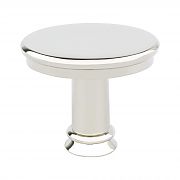 Berenson Dierdra 1-7/16" (37mm) Oval Cabinet Knob (Polished Nickel)