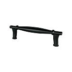 Berenson Dierdra 3-3/4" (96mm) Center-to-Center Cabinet Pull (Matte Black)