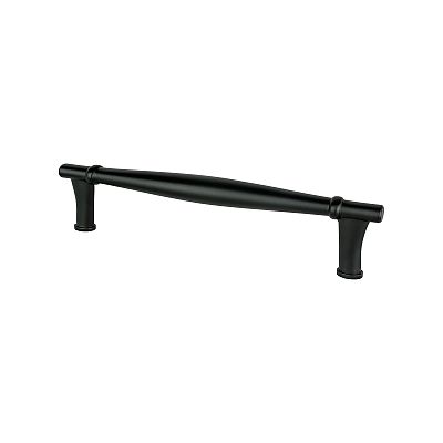Berenson Dierdra 5-1/16" (129mm) Center-to-Center Cabinet Pull (Matte Black)