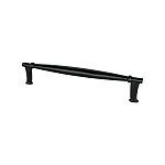 Berenson Dierdra 6-5/16" (160mm) Center-to-Center Cabinet Pull (Matte Black)