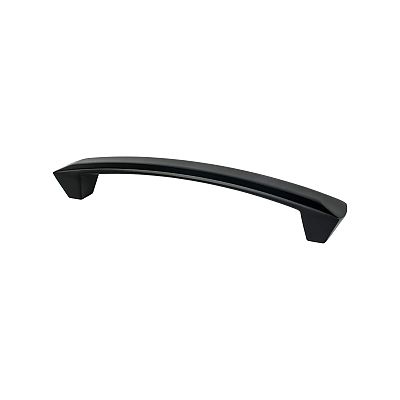 Berenson Laura 5" (128mm) Center-to-Center Cabinet Pull (Matte Black)