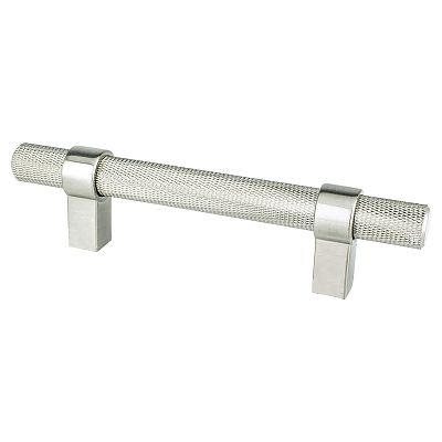 Berenson Radial Reign 3-3/4" (96mm) Center-to-Center Cabinet Pull (Brushed Nickel)