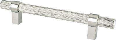 Berenson Radial Reign 5" (128mm) Center-to-Center Cabinet Pull (Brushed Nickel)