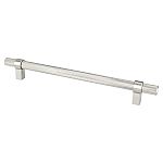 Berenson Radial Reign 8-13/16" (224mm) Center-to-Center Cabinet Pull (Brushed Nickel)