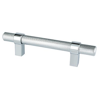 Berenson Radial Reign 3-3/4" (96mm) Center-to-Center Cabinet Pull (Polished Chrome)
