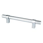 Berenson Radial Reign 5" (128mm) Center-to-Center Cabinet Pull (Polished Chrome)