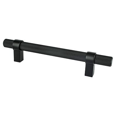 Berenson Radial Reign 5" (128mm) Center-to-Center Cabinet Pull (Matte Black)