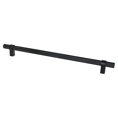 Berenson Radial Reign 12" (305mm) Center-to-Center Appliance Pull (Matte Black)