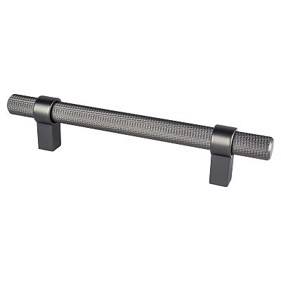 Berenson Radial Reign 5" (128mm) Center-to-Center Cabinet Pull (Slate)