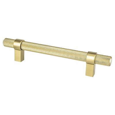 Berenson Radial Reign 5" (128mm) Center-to-Center Cabinet Pull (Modern Brushed Gold)