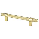 Berenson Radial Reign 5" (128mm) Center-to-Center Cabinet Pull (Modern Brushed Gold)