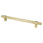 Berenson Radial Reign 8-13/16" (224mm) Center-to-Center Cabinet Pull (Modern Brushed Gold)