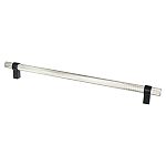 Berenson Radial Reign 12" (305mm) Center-to-Center Appliance Pull (Brushed Nickel/Matte Black)