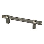 Berenson Radial Reign 5" (128mm) Center-to-Center Cabinet Pull (Black Nickel)