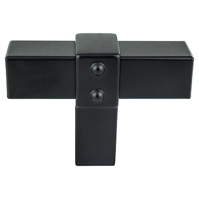 Berenson Rivet Rebel 2" (51mm) Cabinet Knob (Matte Black)