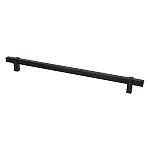 Berenson Rivet Rebel 12" (305mm) Center-to-Center Appliance Pull (Matte Black)