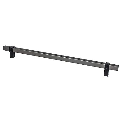 Berenson Rivet Rebel 12" (305mm) Center-to-Center Appliance Pull (Slate and Matte Black)