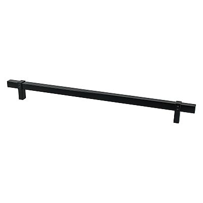 Berenson Rivet Rebel 18" (457mm) Center-to-Center Appliance Pull (Matte Black)