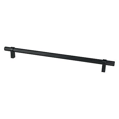 Berenson Radial Reign 18" (457mm) Center-to-Center Appliance Pull (Matte Black)