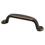Berenson Vibrato 3-3/4" (96mm) Center-to-Center Cabinet Pull (Verona Bronze)