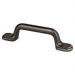 Berenson Vibrato 3" (76mm) Center-to-Center Cabinet Pull (Verona Bronze)