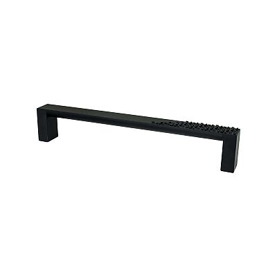 Berenson Roque 6-5/16" (160mm) Center-to-Center Cabinet Pull (Matte Black)