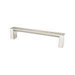 Berenson Roque 5" (128mm) Center-to-Center Cabinet Pull (Brushed Nickel)